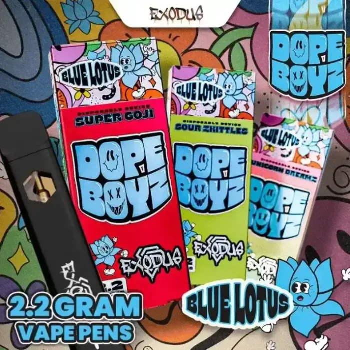 6723ca2878ed7428c9467cfc_Exodus-Blue-Lotus-Dope-Boyz-Disposable-Vape.webp