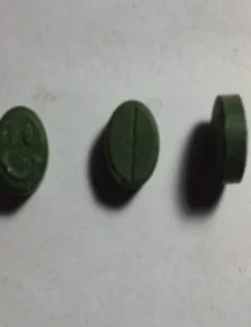 Dark Smiley Green 150mg MDMA